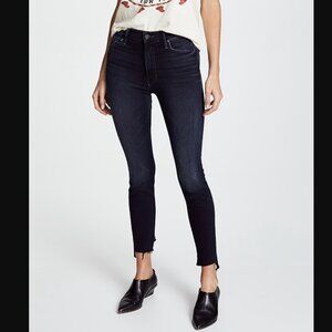 MOTHER The Stunner Zip Two Step Fray Denim Jeans Women's 31